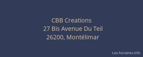 CBB Creations