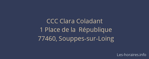 CCC Clara Coladant