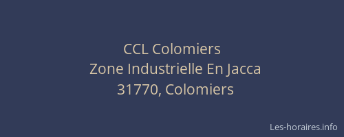 CCL Colomiers