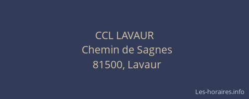 CCL LAVAUR