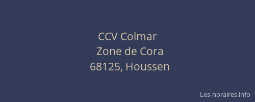 CCV Colmar