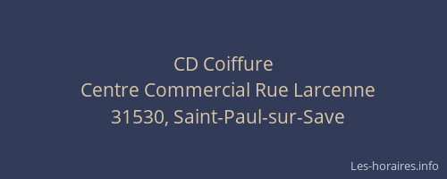CD Coiffure