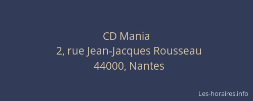 CD Mania