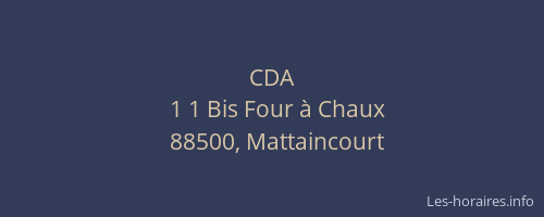 CDA