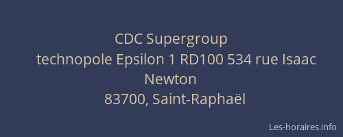 CDC Supergroup