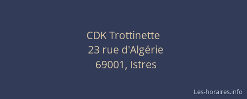 CDK Trottinette
