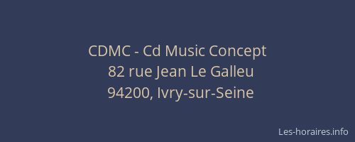 CDMC - Cd Music Concept