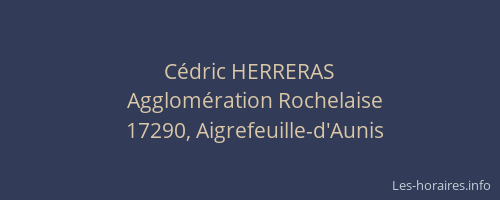 C&eacute;dric HERRERAS