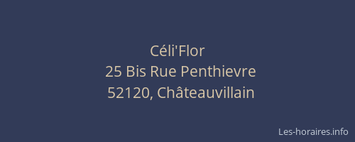 C&eacute;li'Flor