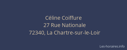 C&eacute;line Coiffure