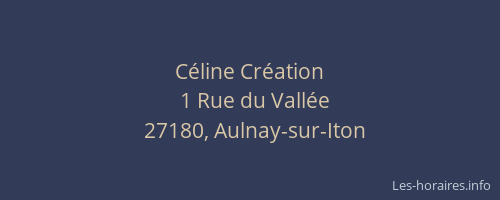 C&eacute;line Cr&eacute;ation