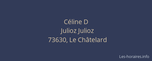C&eacute;line D