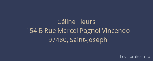 C&eacute;line Fleurs