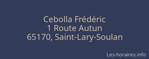 Cebolla Frédéric