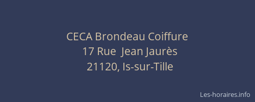 CECA Brondeau Coiffure