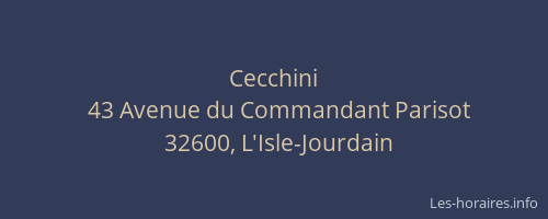 Cecchini
