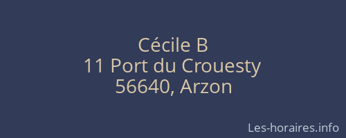 Cécile B