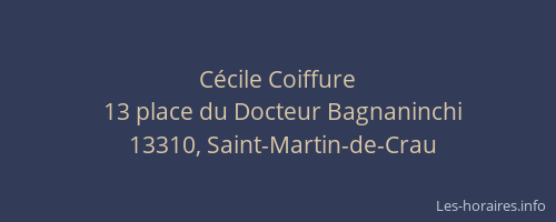 Cécile Coiffure