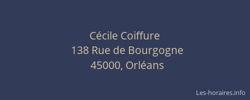 Cécile Coiffure