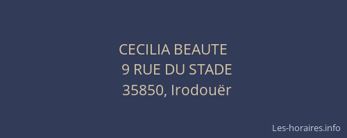 CECILIA BEAUTE