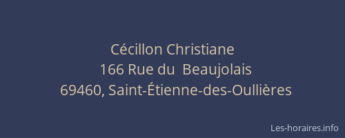 Cécillon Christiane