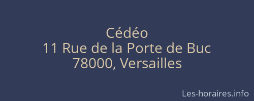 Cédéo