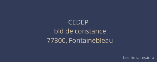 CEDEP