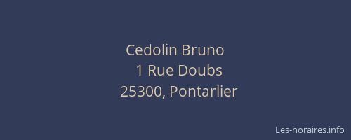 Cedolin Bruno