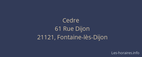 Cedre