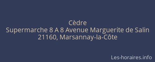 Cèdre