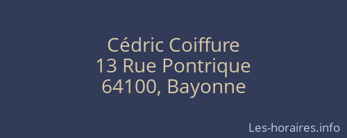 Cédric Coiffure