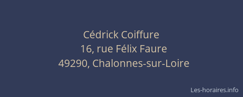 Cédrick Coiffure