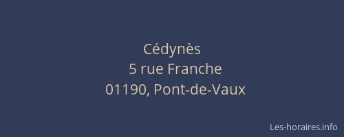 Cédynès