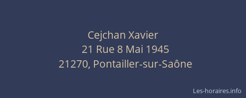 Cejchan Xavier