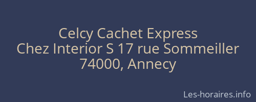 Celcy Cachet Express