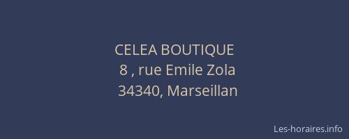 CELEA BOUTIQUE