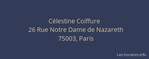 Célestine Coiffure