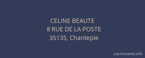 CELINE BEAUTE