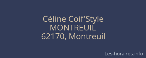 Céline Coif'Style