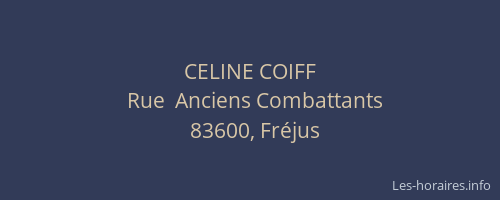 CELINE COIFF