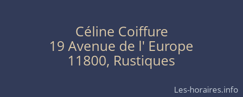 Céline Coiffure
