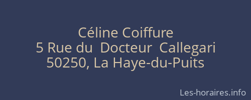 Céline Coiffure