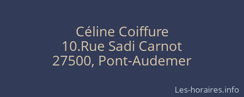 Céline Coiffure