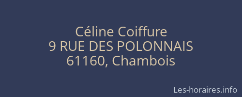 Céline Coiffure