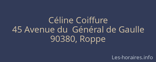Céline Coiffure