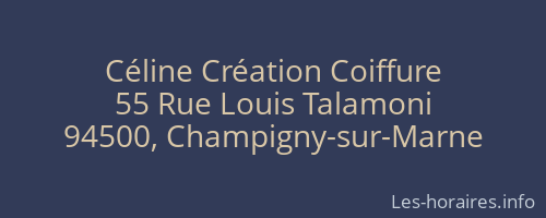 Céline Création Coiffure