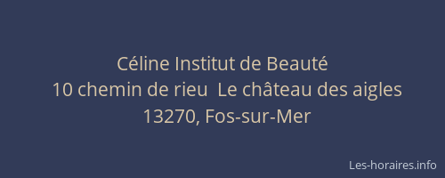 Céline Institut de Beauté