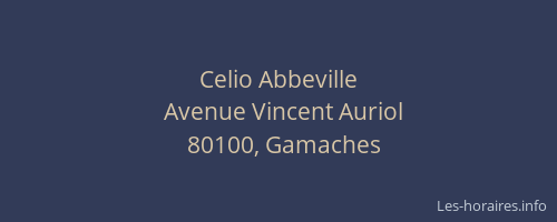 Celio Abbeville