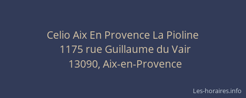 Celio Aix En Provence La Pioline