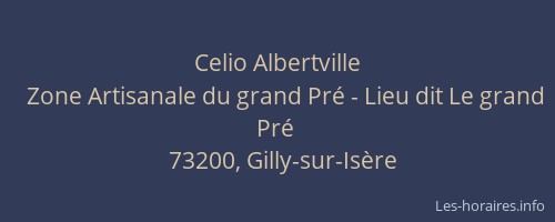 Celio Albertville
